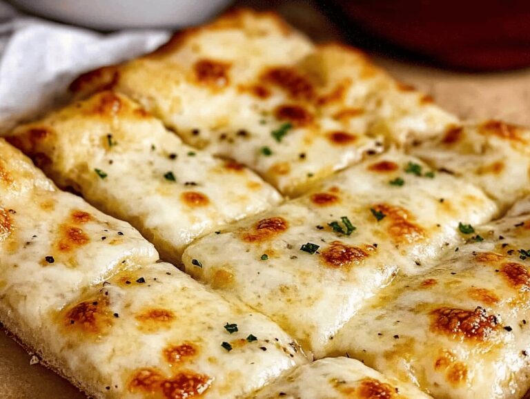 Homemade Cheese Breadsticks - Irresistible Cheesy Treats